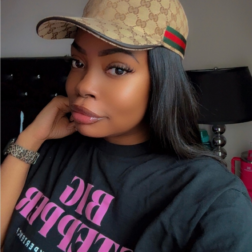 Authentic Gucci Canvas Baseball Cap